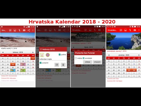 Calendario de Croacia 2024