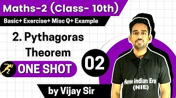 One Shot || Chapter 2 pythagorus Theorem Maths 2 Class 10 SSC Board || All Exercise + QB Que. + Exa.