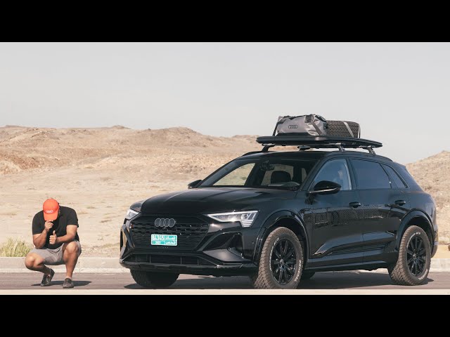 New Audi Q8 e-tron edition Dakar  First drive in Oman 2024 