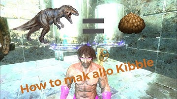 Ark survival evolved mobile how to make allosaurus kibble