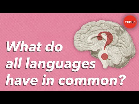 What do all languages have in common? - Cameron Morin - YouTube