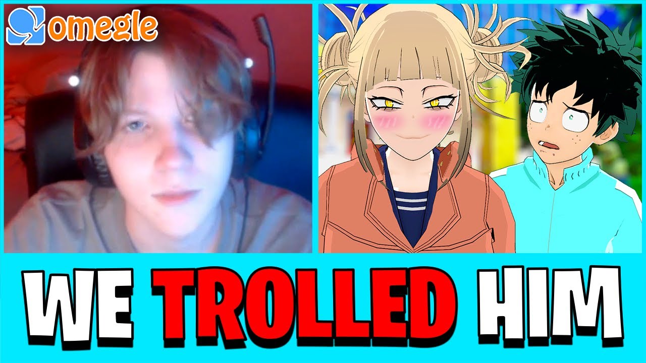 Omegle, but Toga and Deku TROLL PEOPLE... (VRChat VR)