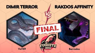 [PAUPER] Dimir Terror VS Rakdos Affinity - Fuguete Champ 287 (FINAL)