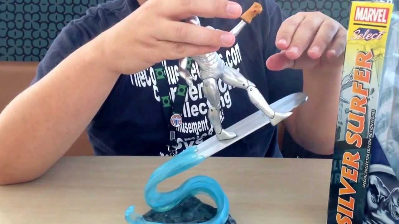 marvel select silver surfer
