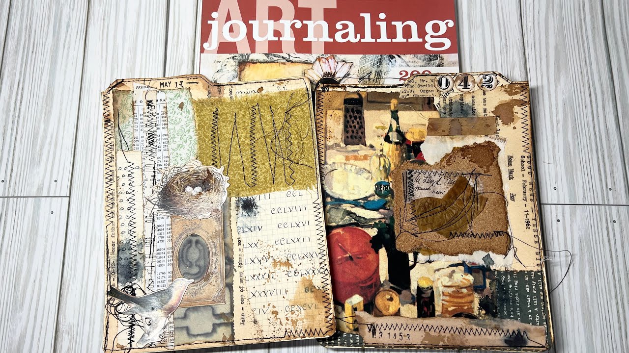 I Saw it in Art Journaling Magazine #24