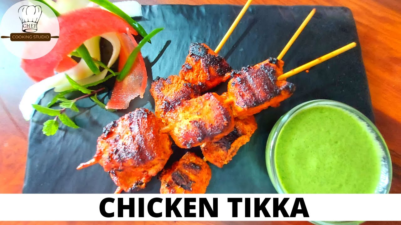 Chicken Tikka Recipe | Murg Tikka| | Chef Cooking Studio