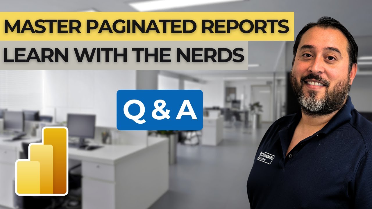 Paginated Reports In Power BI Q & A - YouTube