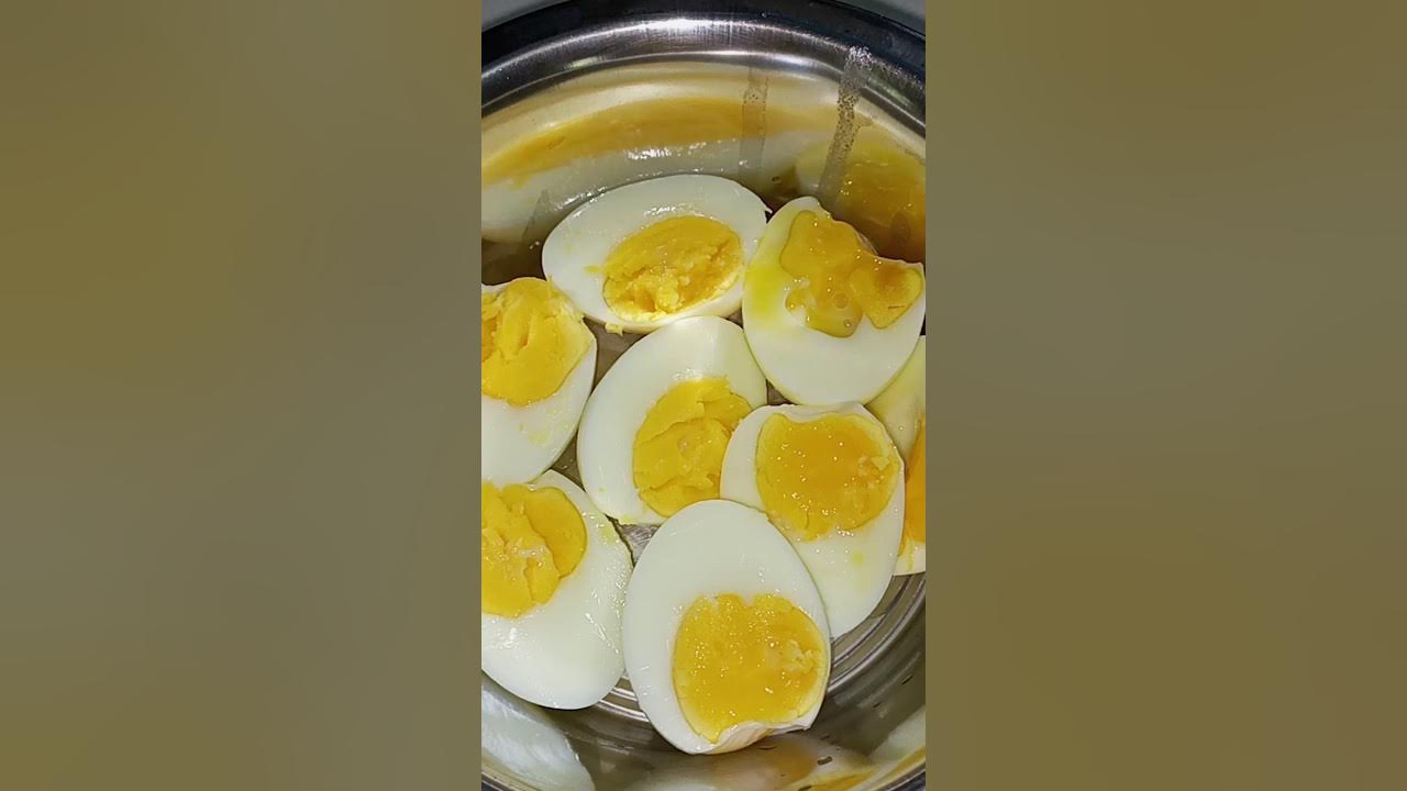 Delicious Half Boiled Egg Curry Recipe shorts YouTube