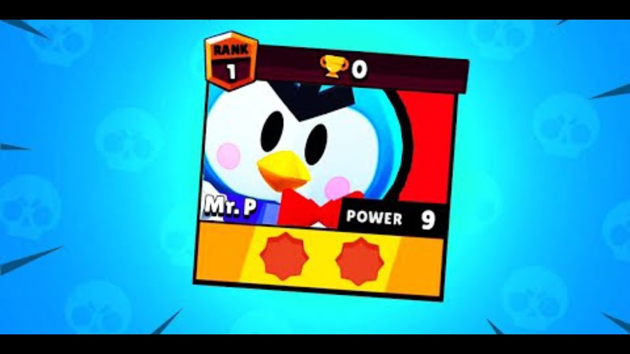 Brawl Stars Mr.P Stats - YouTube