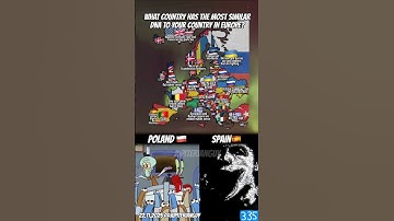 What’s the Country with the most similar DNA to your country?🧬 CV #shorts #map #memes #funny