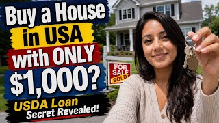 Buy a House in USA with $1,000? The USDA Loan Secret Banks Don't Want You to Know