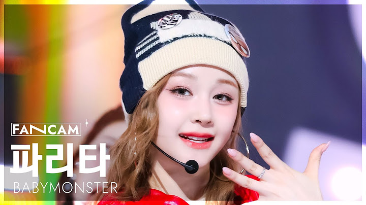 [안방1열 직캠4K] 베이비몬스터 파리타 'HOT SAUCE' (BABYMONSTER PHARITA FanCam) @SBS Inkigayo 250706