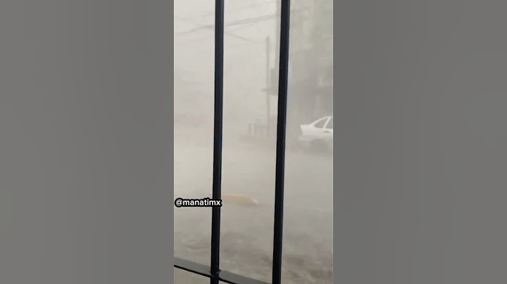 Autos, bajo hielo: granizada sorprende capital de Puebla; activan protocolos de atención #noticias