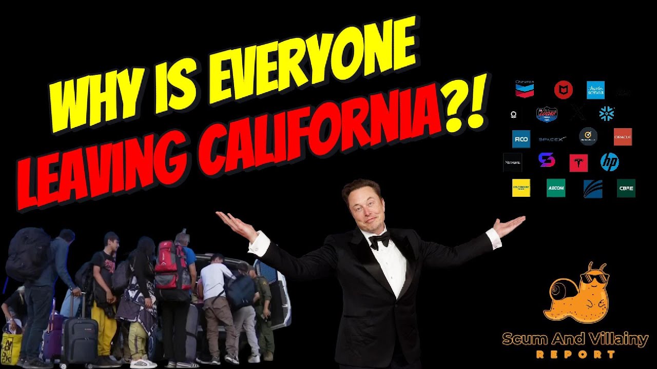 Why Is Everyone Leaving California?! YouTube