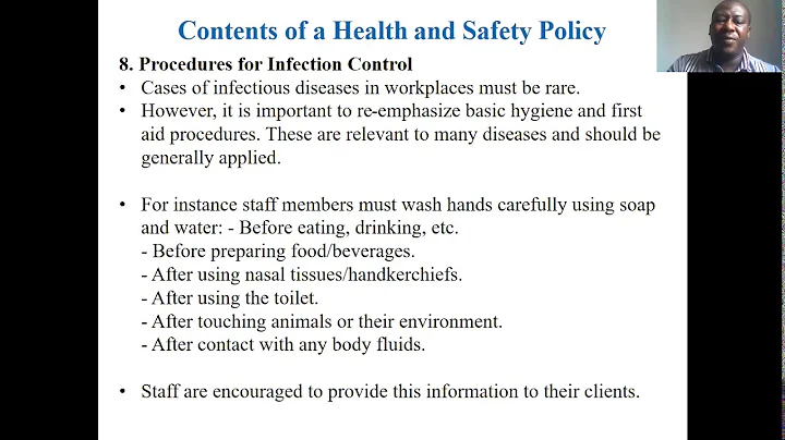 OCCUPATIONAL HEALTH AND SAFETY MANAGEMENT-Health and Safety Policy Lecture 5b - DayDayNews