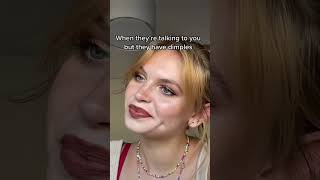 Keep talking please #dimples #pov #shorts