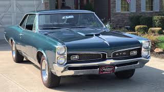 Match Highlights 1967 Pontiac GTO Number Matching