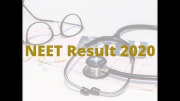 #NEET 2020 Result update |how to check NEET 2020 Result|NEET 2020