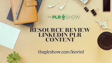 Resource Review for LinkedIn PLR