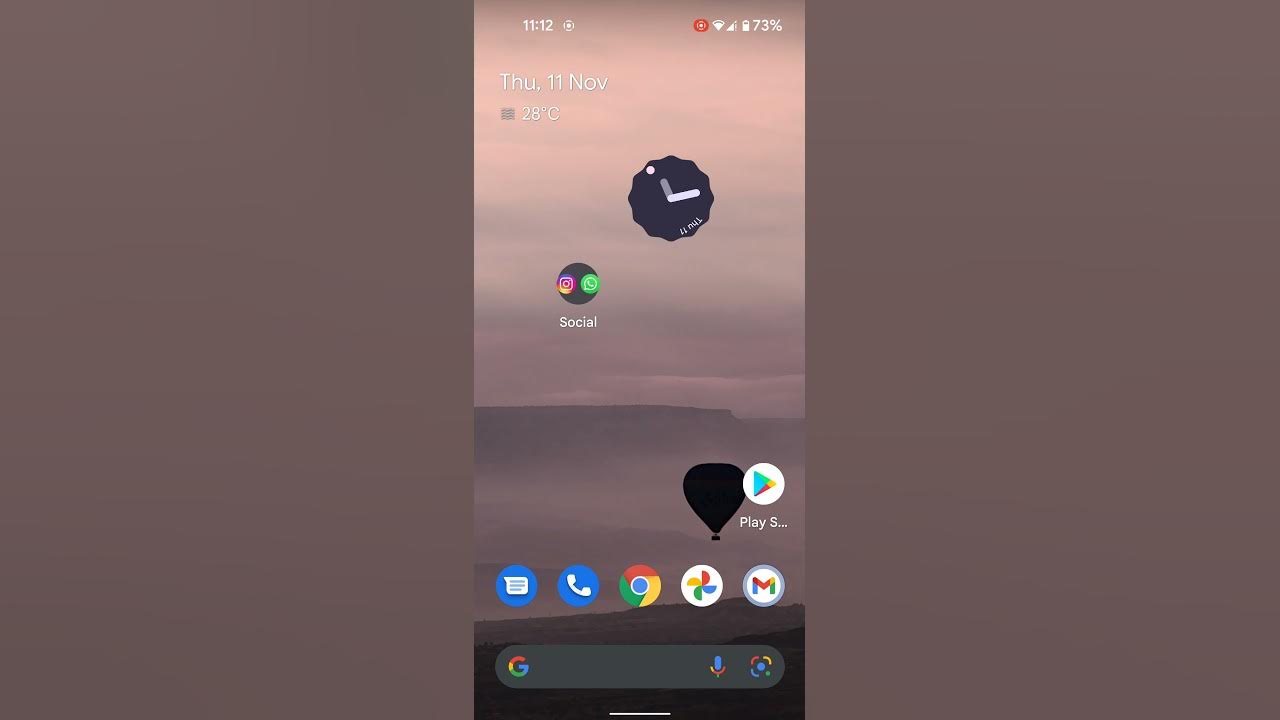 How to Create a Folder in Android 12 Home Screen Pixels YouTube