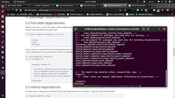 ROS Tutorial #04 ROS Noetic Creating a ROS Package