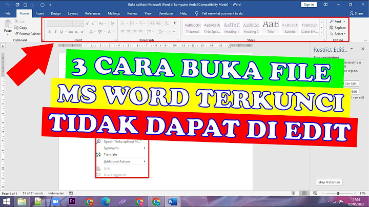 Bagaimana cara mengedit file Word yang tidak bisa di edit?