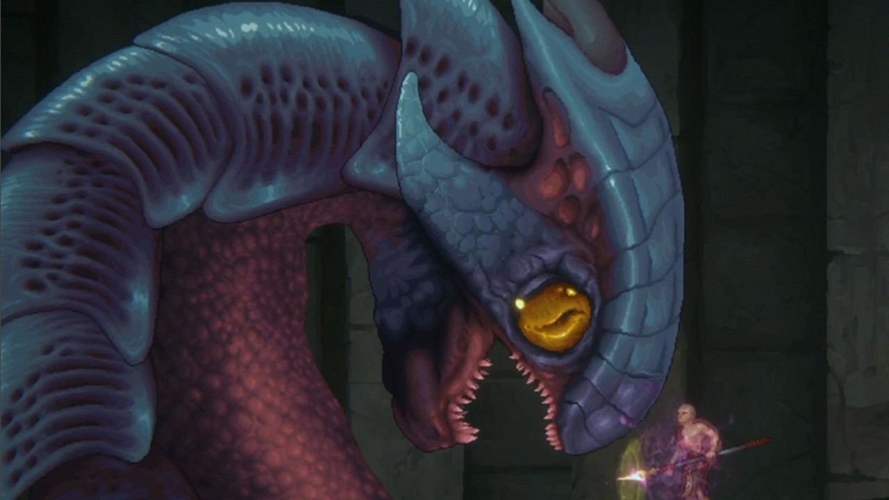 В игре God of War: Sons of Sparta легко выиграйте Сколопендру.