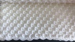 Easy crochet baby blanket /craft & crochet corner to corner blanket pattern 7825