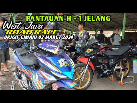 H-1 Jelang WEST JAVA RoadRace Championship Brigif Cimahi 02 Maret 2024 ...