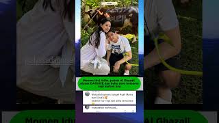 Momen Idul Adha Potret Al Ghazali alyssa Daguise Dan Baby Soso Bersama Sapi Kurban Nya