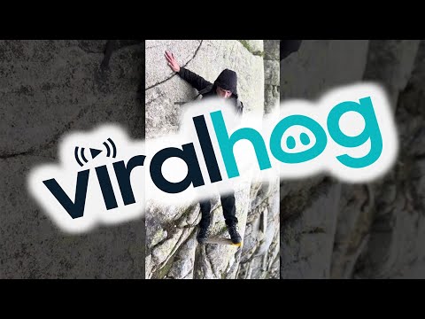 Precarious Situation Revealed to Be a Trick of Perspective || ViralHog