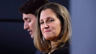 Freeland says Canadians were ‘so nice’ to her during trade talks