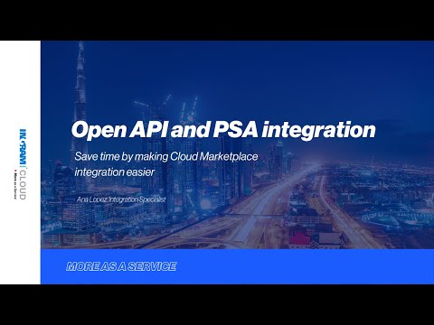 Cloud Marketplace API and ConnectWise integrations