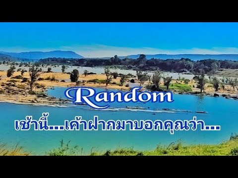 Random 🌹เช้านี้...เค้าฝากมาบอกคุณว่า... #ดูดวงแม่หมอนุ่น #แรนด้อมความรัก