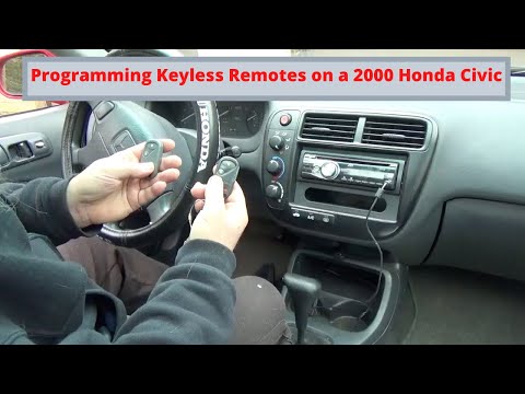 Programming keyless Remotes on a 2000 Honda Civic