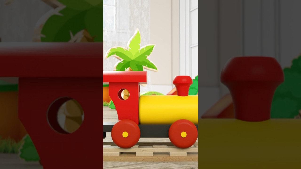 🚂 Tino the Train's Bridge Adventure 🎈 Learn Numbers, Animals, and Shapes! 