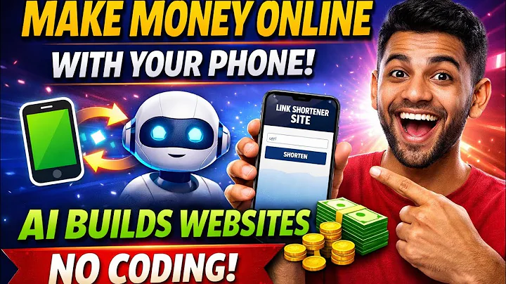 Make Money Online With Your Phone. Build Websites With AI (No Coding Required). Pt 1