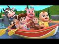 Row, Row, Row Your Boat (Animal Version) and MORE Educational Nursery Rhymes & Kids Songs