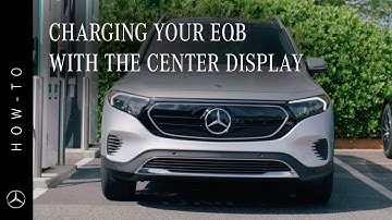 How To: Charging your EQB with the center display
