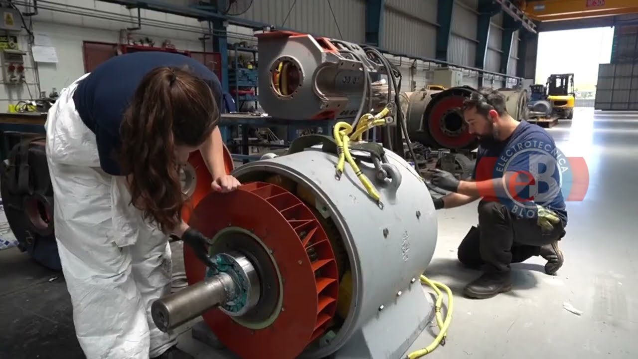 REPARACION INTEGRAL DE UN MOTOR DE CORRIENTE CONTINUA  DEL GRUPO SOLIMENO S.A.