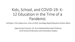 Chris Mauerman Capstone Presentation Spring 2022