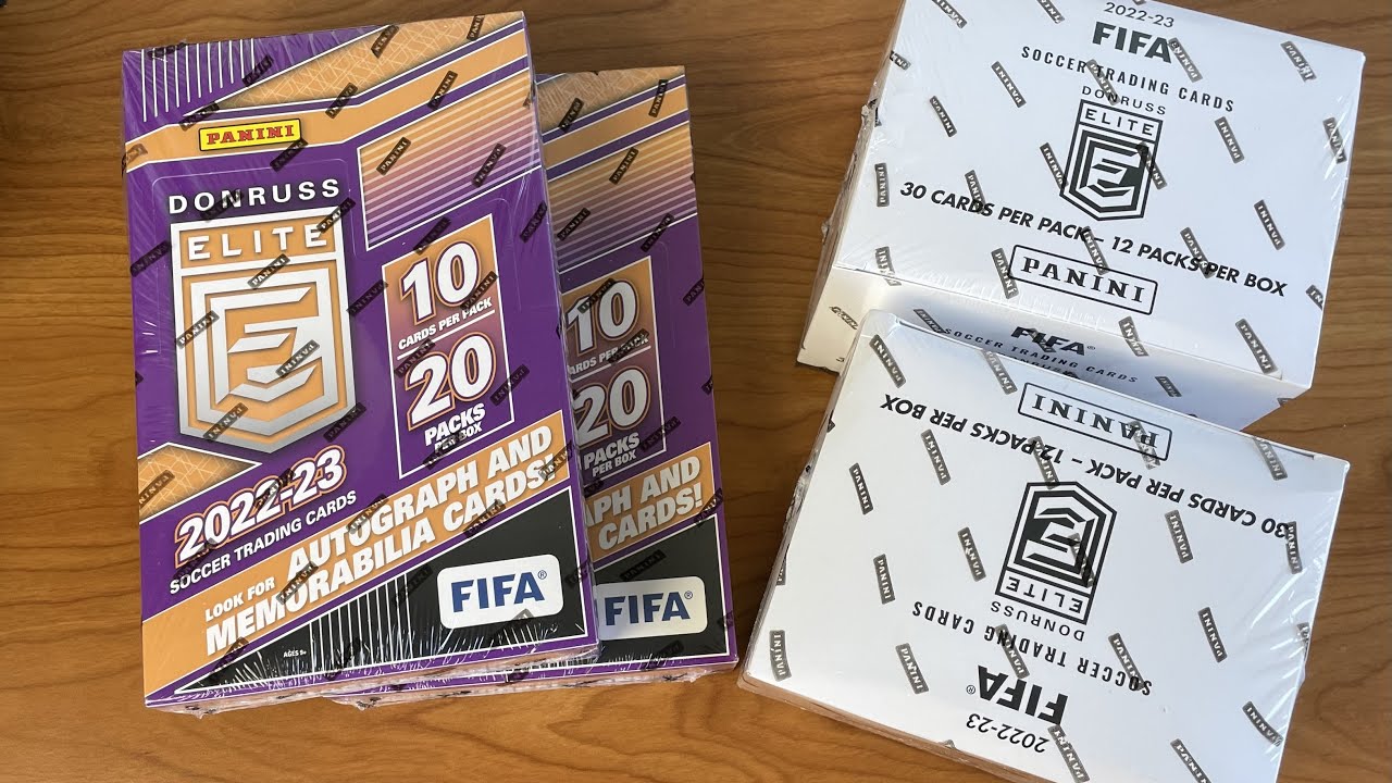 RETAIL vs. FATPACK BOX BATTLE ⚡️ | Panini Donruss Elite FIFA 2022-23 Box Opening