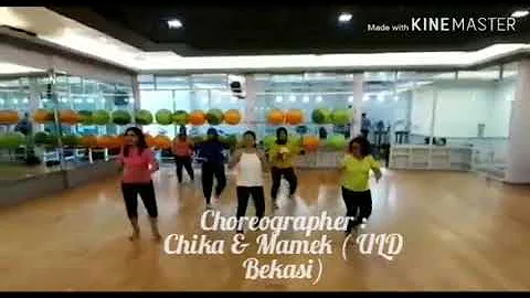 Iko Iko Samba Linedance ( Beginner Level ) Demo by LD Flash Fitness Gym Cab. GS