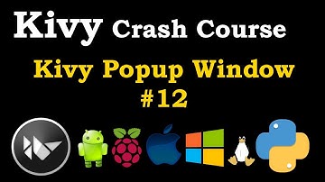 Python Kivy Creating Popup Window