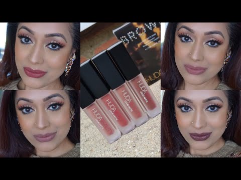 Video: Chanel Eyes Collection And Huda Beauty Liquid Matte Minis