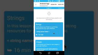 AIDE Tutorial - Android App (Strings) screenshot 5