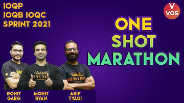 ONE-SHOT MARATHON of IOQP, IOQC & IOQB | IOQC 2021 | IOQP 2021 | IOQB 2021 | Vedantu Olympiad School