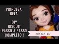 Princesa Bela Cute - DIY Biscuit