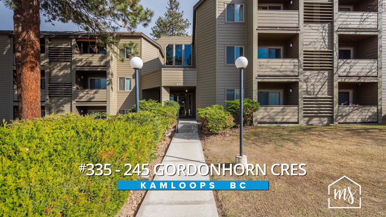 335245 Gordonhorn Cres • Great 1 Bed + 1 Bath Condo in Kamloops BC