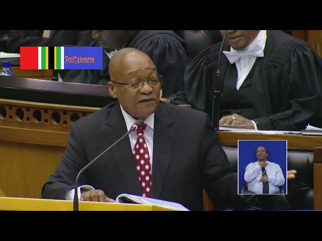 Former South African president Jacob Zuma roast Mmusi over English 
(Bell Pottinger question)